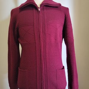 Vintage Men's Wide Collar Sweater